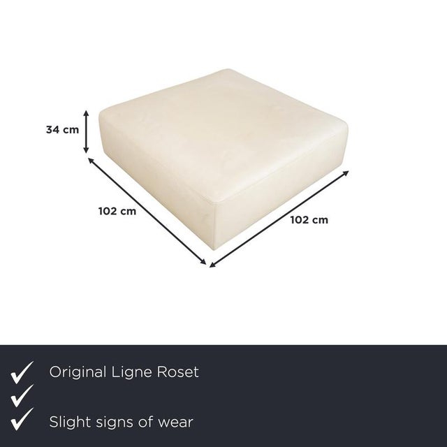 The Malhoun leather stool by Ligne Roset impresses with its clean, modern lines and the tranquil ambiance it brings to any...