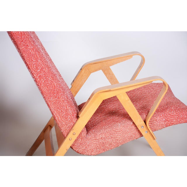 Set of Mid-Century Armchairs attributed to Tatra Pravenec, 1950s For Sale - Image 11 of 14