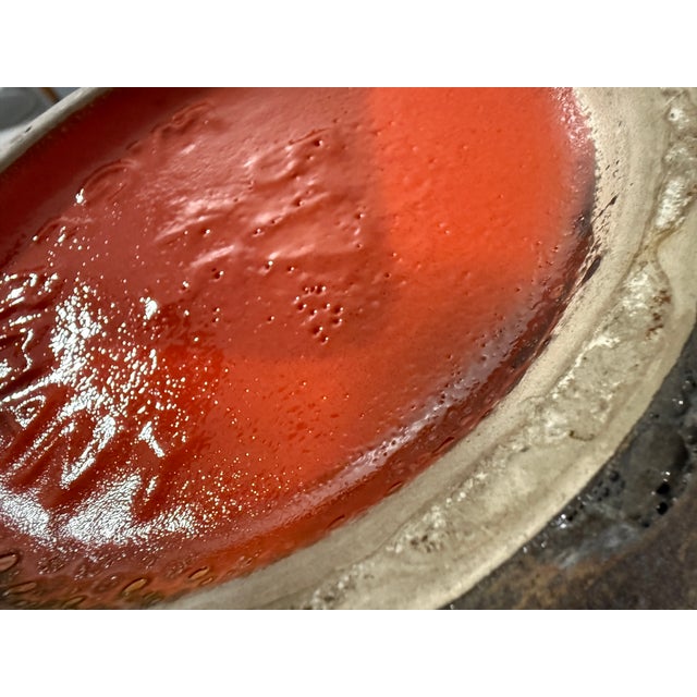 Vintage West German Floor Vase in Fat Lava from Scheurich, 1960s For Sale - Image 10 of 12