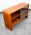 1960s Mid Century Danish Modern Bookshelf Cabinet Teak Shelves Glass Shelves 30" MCM For Sale - Image 5 of 12