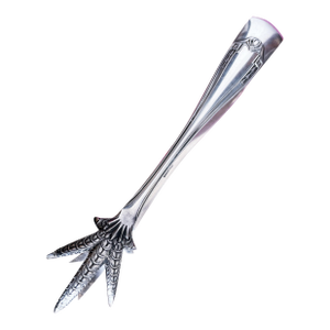 Vintage Silver Plated Ice Tongs From the Lafayette Hotel Nyc
