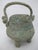 Chinese Bronze Ware Ritual Wine You Vessel Taotie Footed Pot With Handle & Lid For Sale In Portland, OR - Image 6 of 16
