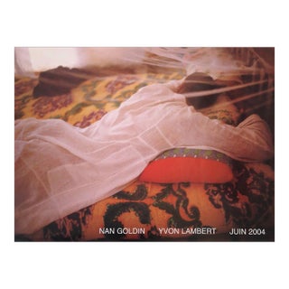 2004 Nan Goldin at Bed Exhibition Poster For Sale
