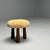 Contemporary, Danish Modern, Sheepskin Stools, Honey Shearling, Maple For Sale In New York - Image 6 of 11