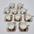Art Deco Silver-Plated Argentor Tea Set with Karlsbad Porcelain Liners, 1930s, Set of 20 For Sale - Image 12 of 18