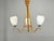 1970s Mid-Century Czech Wood and Glass Chandeliers by Dřevo Humpolec, 1970s, Set of 2 For Sale - Image 5 of 15