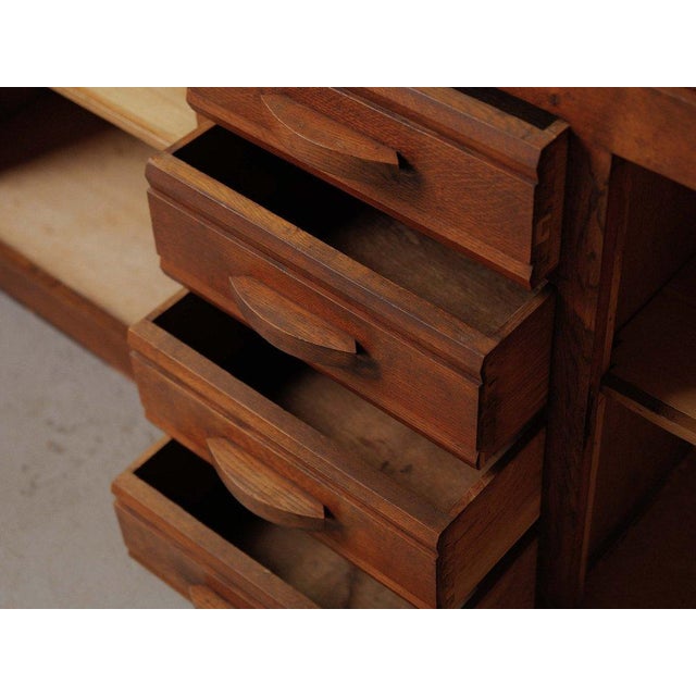 1940s French Art Deco Oak Sideboard, 1940 For Sale - Image 5 of 18