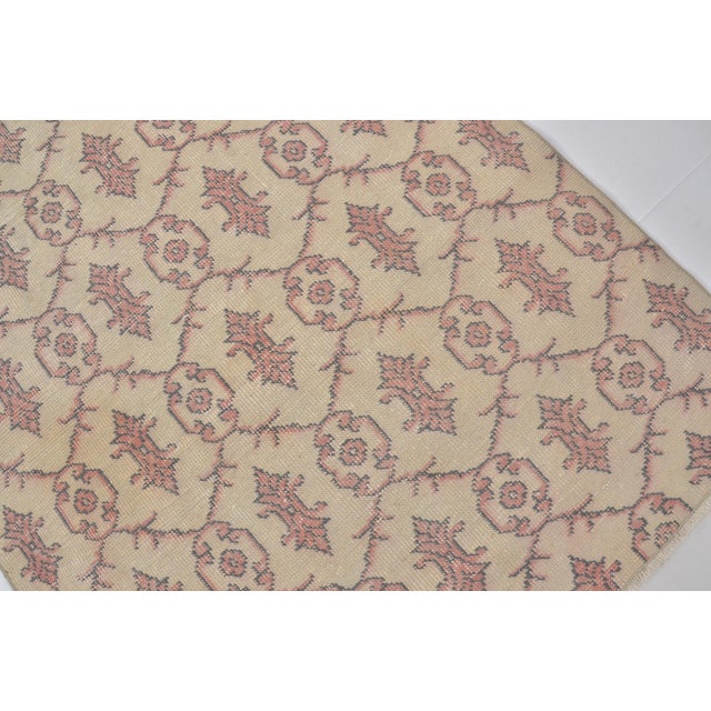 Home Living Oushak Vintage Carpet For Sale In Phoenix - Image 6 of 10