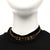 Elevate your accessory game with this Necklace in aged gold metal, a stunning choker from the renowned brand Christian...