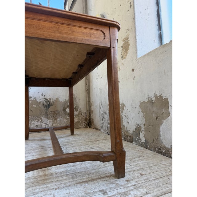 Antique Drapers Worktable in Oak, 1900 For Sale - Image 14 of 18