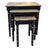 Vintage Faux Bamboo Monkey Nesting Tables – Set of Three For Sale - Image 4 of 8
