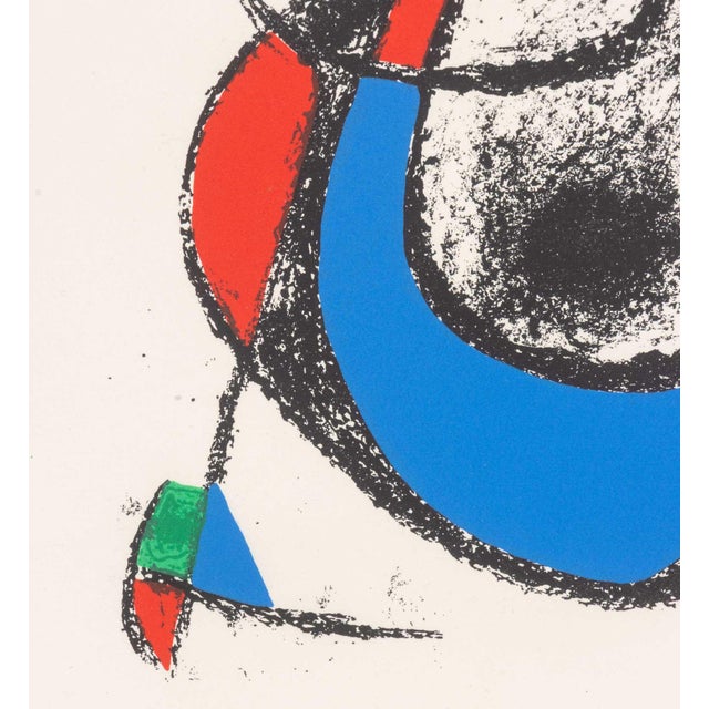 1970s Joan Miro "Lithograph Xi" Lithograph, 1975 For Sale - Image 5 of 10