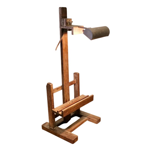 Wooden Table Top Easel, 1960 For Sale