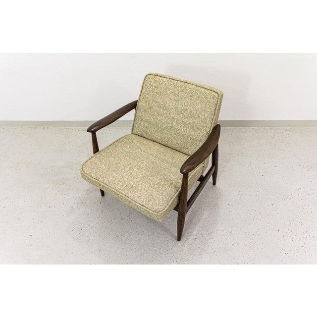 Mid-Century GFM 87 Armchair by Juliusz Kędziorek for GFM, Poland, 1960s For Sale - Image 9 of 16