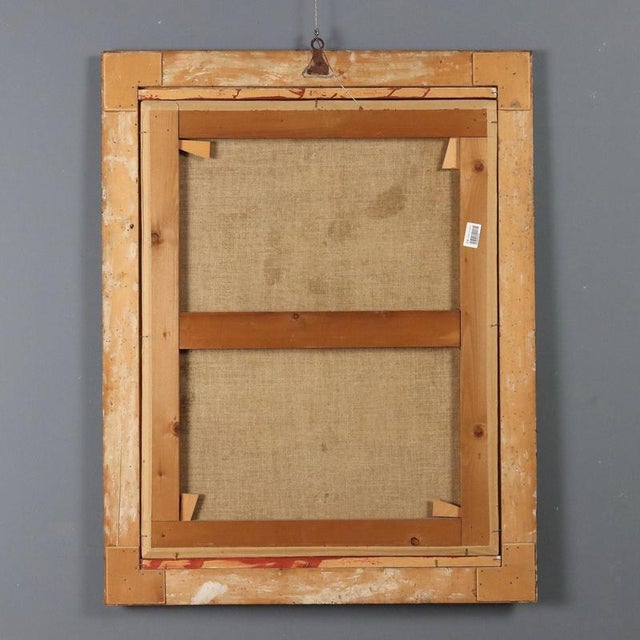 Portrait of a Lady with Flowers, Oil Painting, Framed For Sale - Image 11 of 12