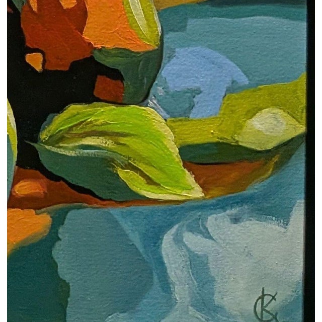 The art Still life original painting by Kateryna Staretska is a large 90x60 cm canvas artwork in the style of...