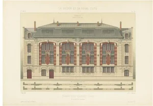 Chabat, Ecole Rue Madame, 1890s, Paper
