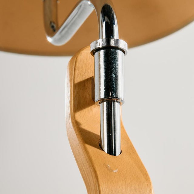 Wood Grevie Table Lamp by Lars Bessfelt for Ateljé Lyktan, 1980s For Sale - Image 7 of 15