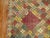 Mid-Century Modern Mid 20th Century Shabby Turkish Deco Gallery Diamond Runner For Sale - Image 3 of 6