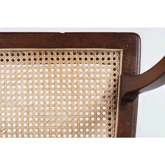 Wood Brown Wooden Armchair, 1890s For Sale - Image 7 of 11