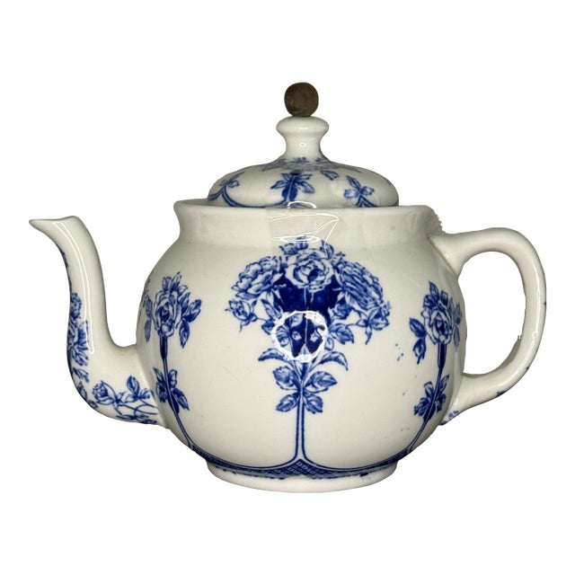 1914 Buffalo Pottery Teapot For Sale