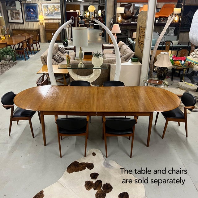 1960s Arne Vodder for Sibast Model 227 Long Danish Teak Expanding Dining Table For Sale - Image 5 of 16