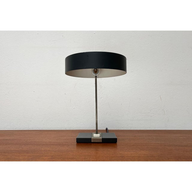 Mid-Century Minimalist German Table Lamp from Hillebrand, 1960s For Sale - Image 10 of 18