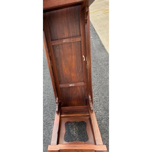 Wood Late 20th Century Asian Rosewood Bench or Low Table For Sale - Image 7 of 10