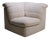 Sculptural Corner Lounge Chair, France, 1970s For Sale