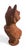 2000 - 2009 Vintage Anthropomorphic Cat Bust Sculpture in Terracotta-Colored Reconstituted Stone For Sale - Image 5 of 8