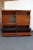 Mid-Century Modern Pair of Italian Free-Standing Wall Units in Walnut on Ebonized Plinth Bases For Sale - Image 3 of 13