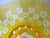 Bohemian Canary Yellow Cased Cut to Clear Vintage Wine Glasses - a Pair For Sale - Image 11 of 13