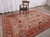 Colorful Azeri hand-knotted wool rug made in the Persian heriz serapi style featuring an arts and crafts design. Finely...