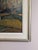 Textile Mid-Century Modern 'Trees in Autumn' Original Expressive Landscape Oil Painting, Framed For Sale - Image 7 of 9