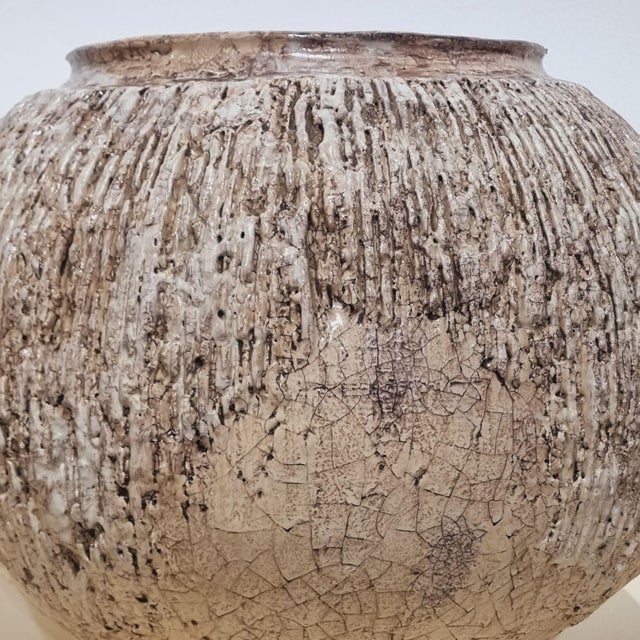 Large Vintage Ceramic Planter, 1970s For Sale - Image 11 of 16