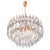 Crystal & Gold Plated Chandelier from Lobmeyr / Bakalowits, Vienna, 1960s For Sale