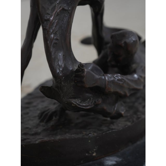 Frederic Remington Wicked Pony Bronze Cowboy Sculpture For Sale - Image 12 of 15