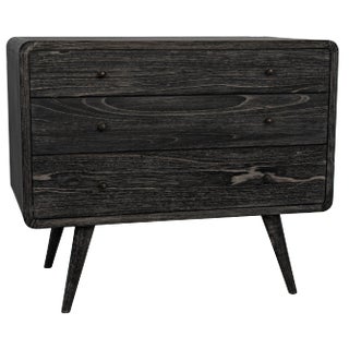 NOIR Bart Chest, Cinder Black For Sale