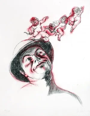Peter Carlsen, Den Eneste Ene, 2003, Lithograph