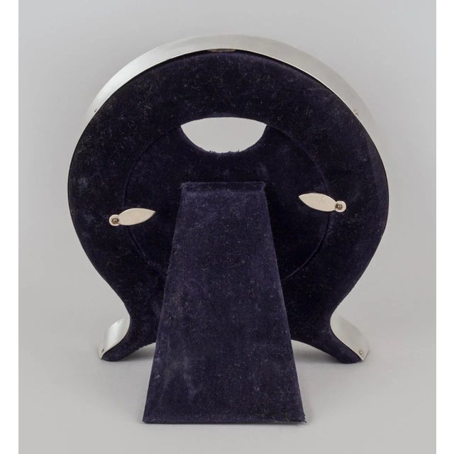 Pocket Clock in Sterling Silver Stand, 1904 For Sale - Image 10 of 13