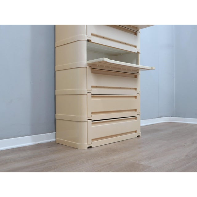 Model 4963 Modular Storage System by Olaf von Bohr for Kartell, 1970s, Set of 7 For Sale - Image 13 of 15