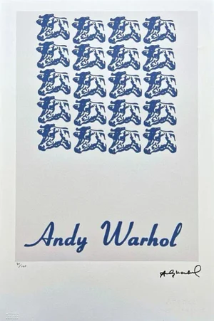 After Andy Warhol, 20x Cow , 1980s, Lithograph