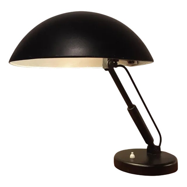 Vintage Bauhaus Desk Lamp by Karl Trabert for Hillebrand For Sale