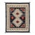 Modern Navajo Style Hand-Knotted Wool Area Rug - Southwest Geometric Accent For Sale