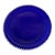 Vintage Blue Glass Charger Plate With Silver Beads For Sale