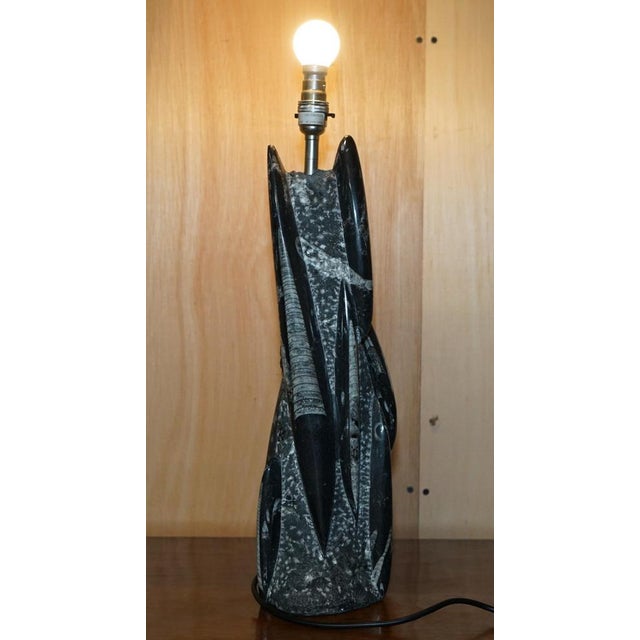 Large Table Lamp with Marble For Sale - Image 16 of 18