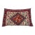 Large Caucasian Soumak Wool Rug Pillow With Animal Motifs For Sale