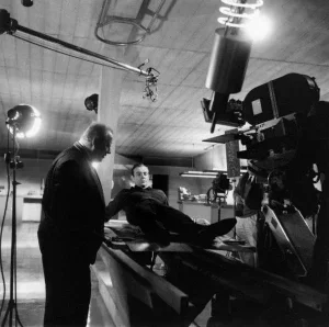 1964 Sean Connery Behind the Scenes of "Goldfinger" (11x14 Print)