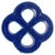 1960s Deep Blue Glazed Stoneware Wall Relief from Gustavsberg, 1960s For Sale - Image 5 of 5
