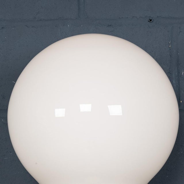 An italian "birillo" table lamp, crafted in murano, venice around the turn of the century. This lamp is a stunning example...